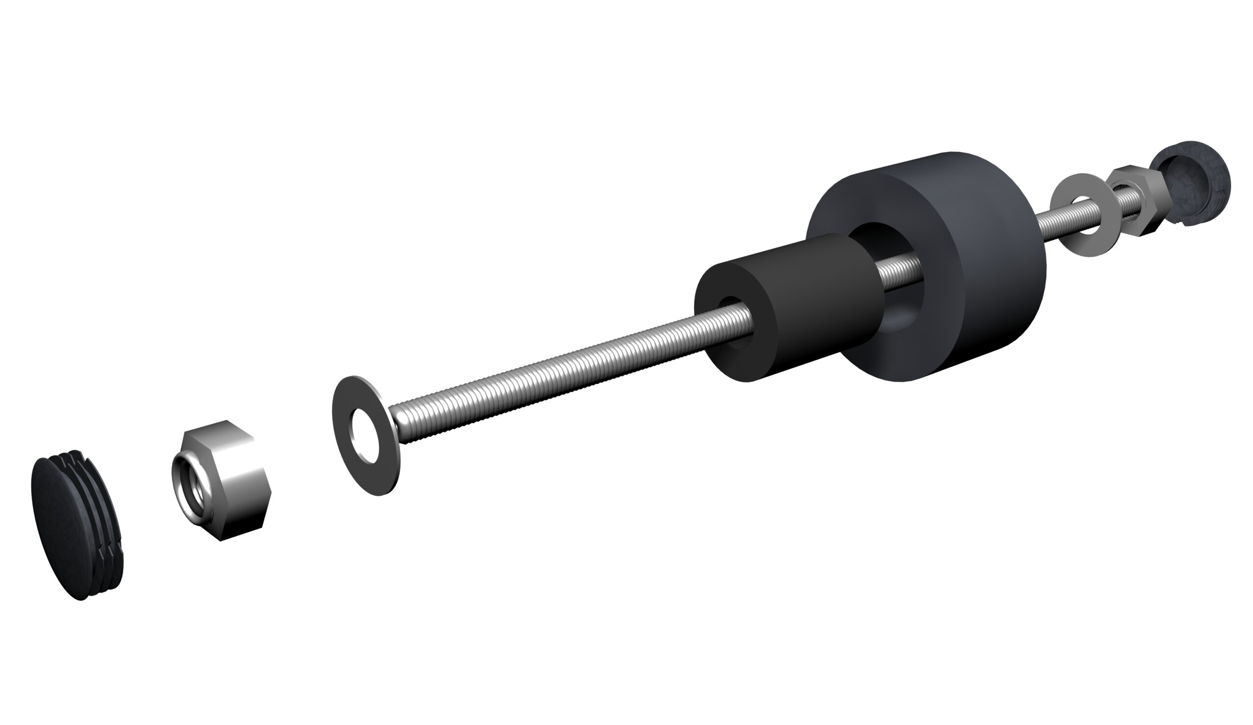 Mounting collection complete with foam block Playgrounds